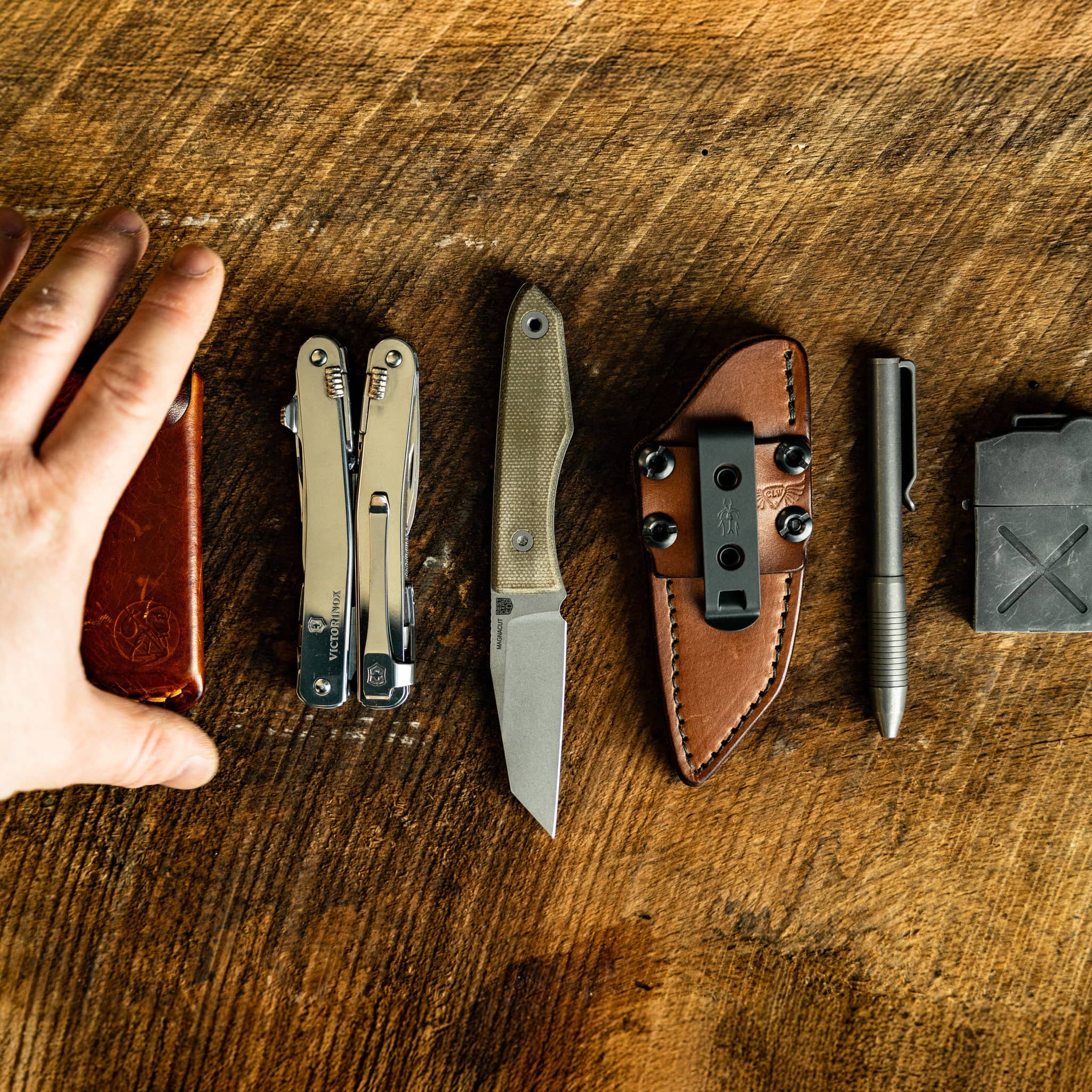 Big Idea Design ❌ Best Damn EDC Reverse Tanto USA Lookout Fixed Blade - Image 5