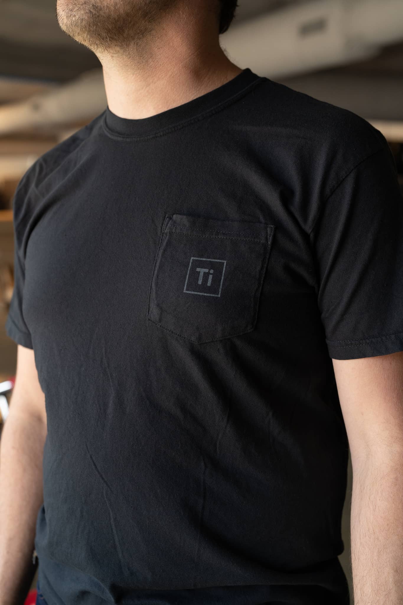 Black Ti Pocket Tee - Image 3