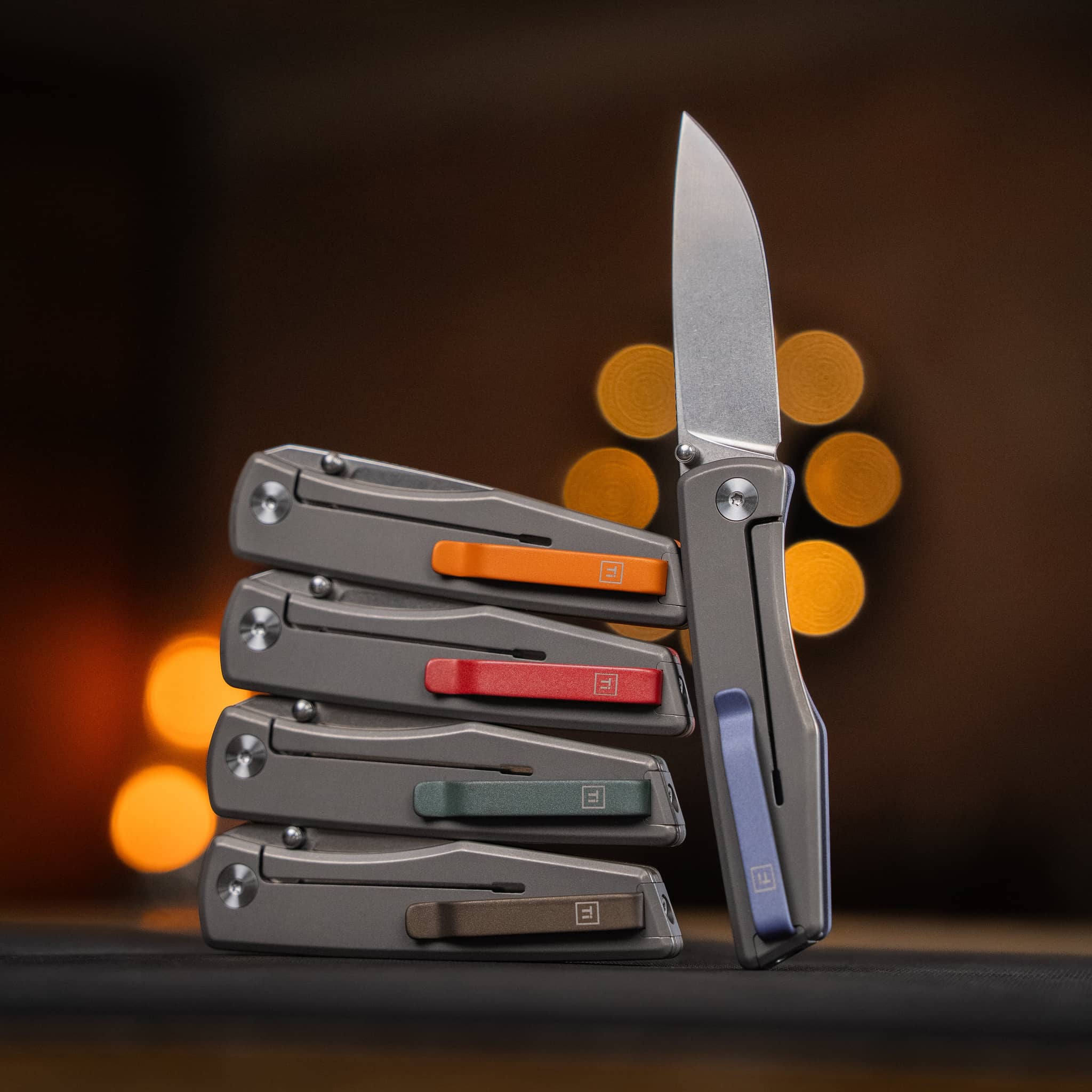 Dual Tone Cerakote Overlook Pocket Knife *Limited Release*
