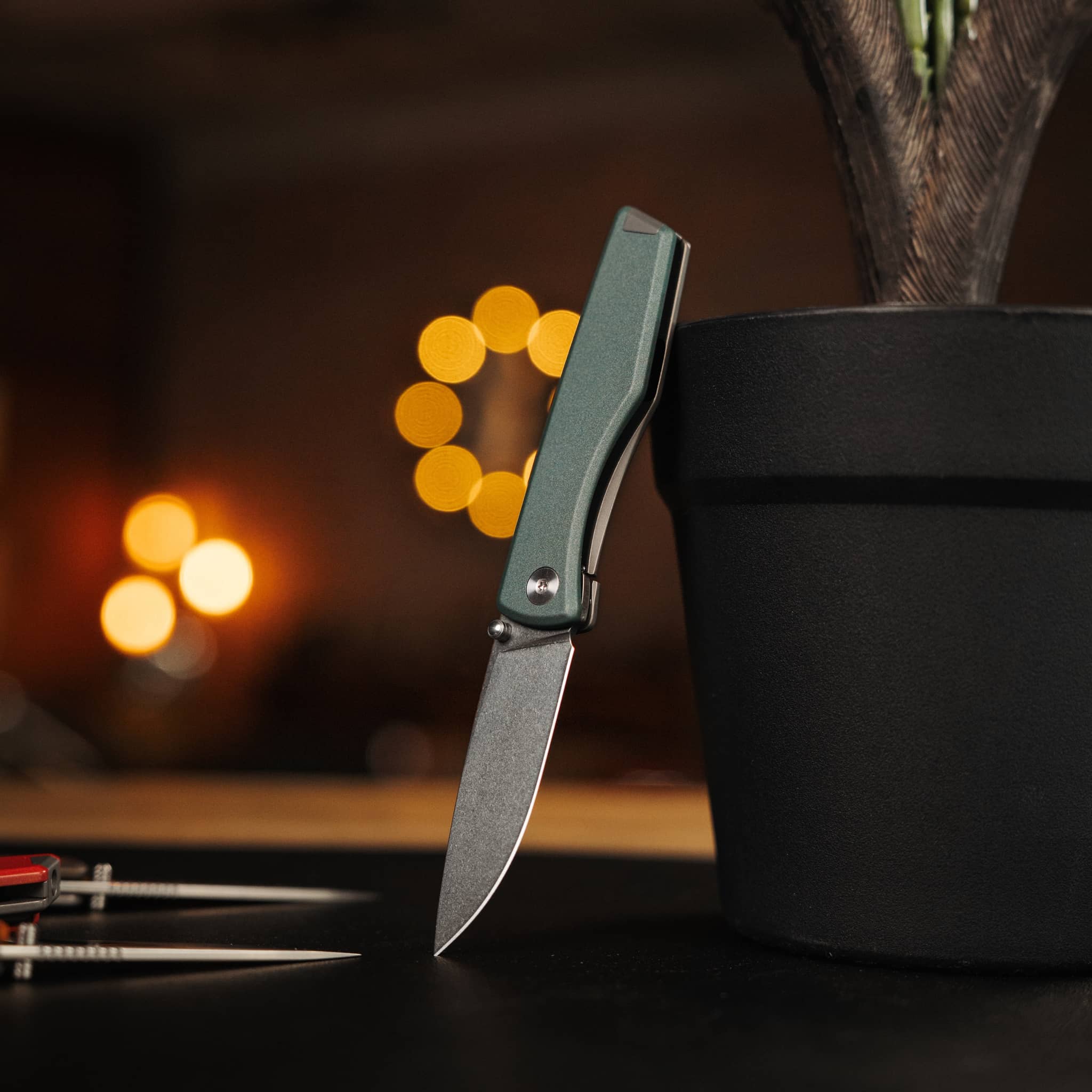 Dual Tone Cerakote Overlook Pocket Knife *Limited Release* - Image 5