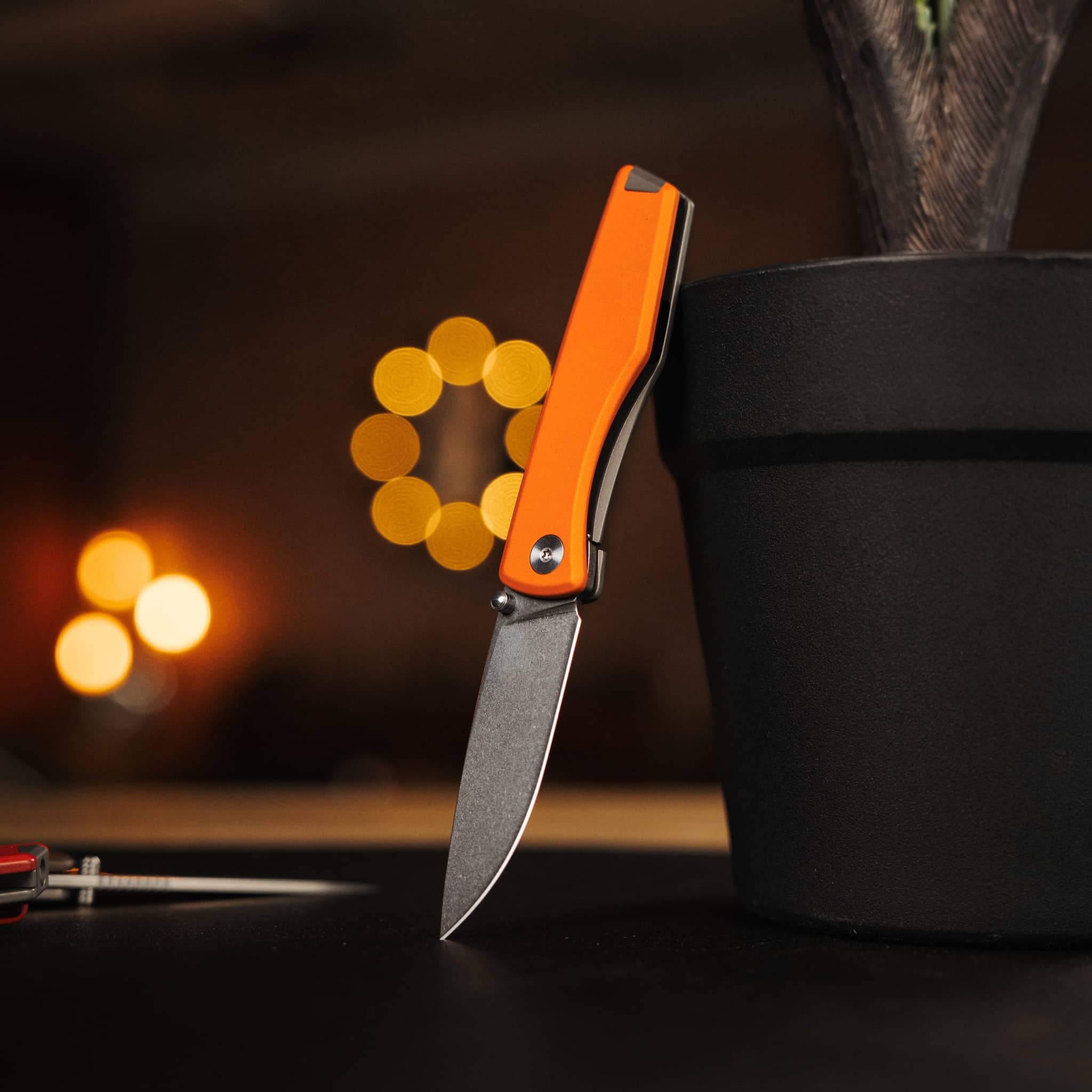 Dual Tone Cerakote Overlook Pocket Knife *Limited Release* - Image 7