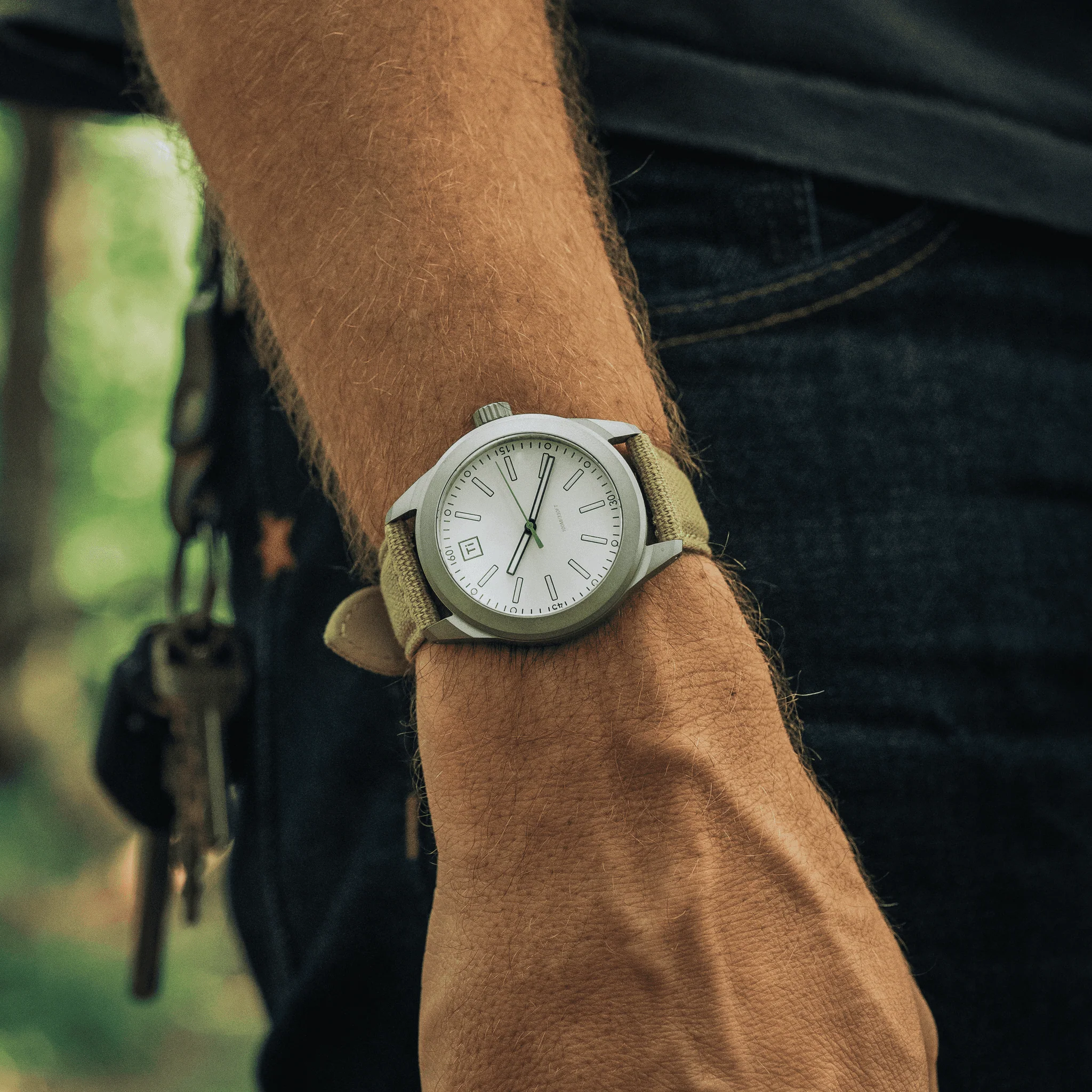 Ti Base Line Field Watch - Image 7